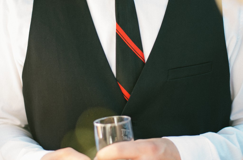 Hochzeitsreportage: Krawatte